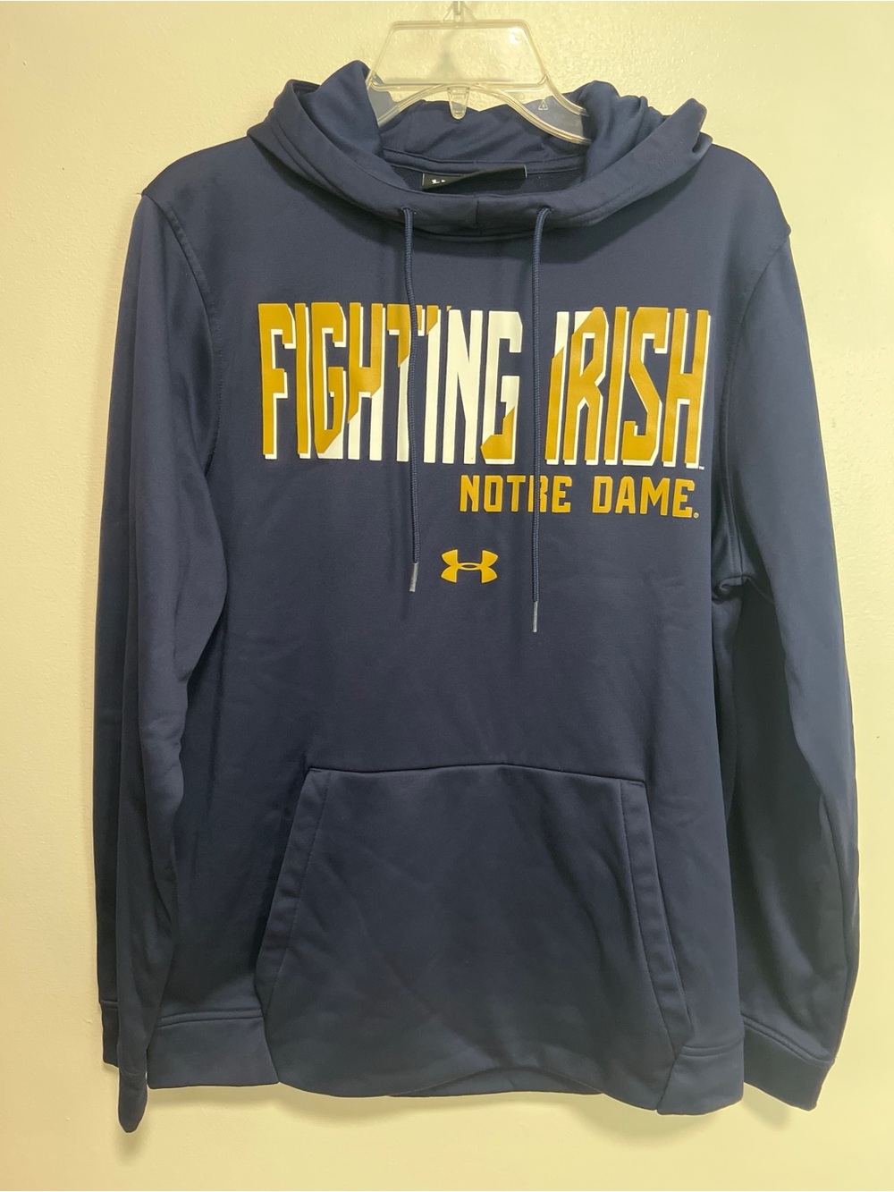 Under Armour Navy ColdGear Pullover Hoodie - NCAA